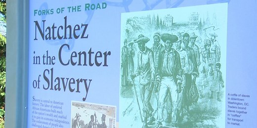 Forks of the Road: 2nd largest domestic slave market in the Deep South