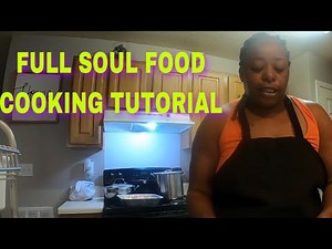 SOUL FOOD COOKING TUTORIAL WITH MY INGREDIENTS #fyp #youtubers #entertainment #tutorial #cooking