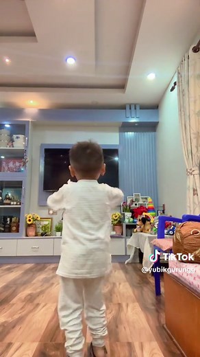 Enjoying the Nepali Song: A Toddler's Dance Delight