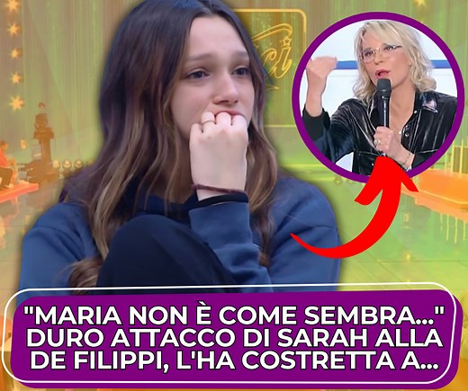 1.3K views | Sarah si sfoga su Maria: "Non è quella che sembra, dietro le telecamere mi ha..Altro.. | Tagga qualcuno che | Facebook