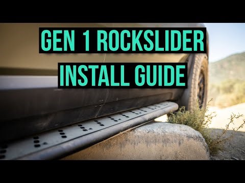 GEN 1 EVsportline RMaxx Rockslider Installation guide | Rivian R1T & R1S: Gen 2 video TBD!!!