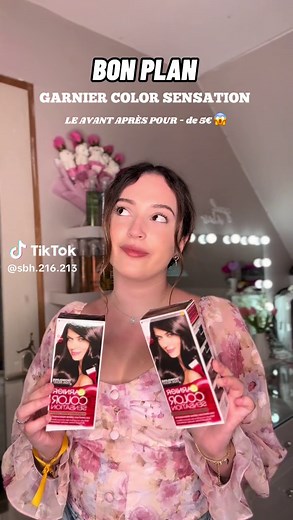 Nouvelle Coloration Color Sensation de Garnier : Mon Avis !