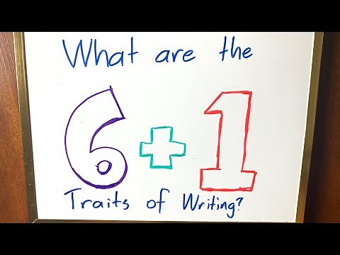 What are the 6+1 Traits of Writing?