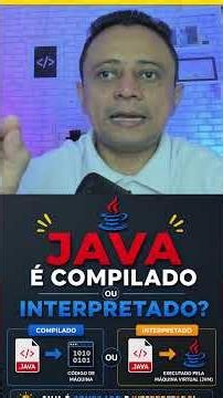 Java é Compilado? Sim. Interpretado? Também! #programacao