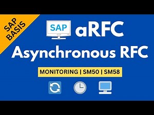 Asynchronous RFC in SAP with Example | What is Asynchronous RFC? | aRFC Tutorial for Beginners|BASIS