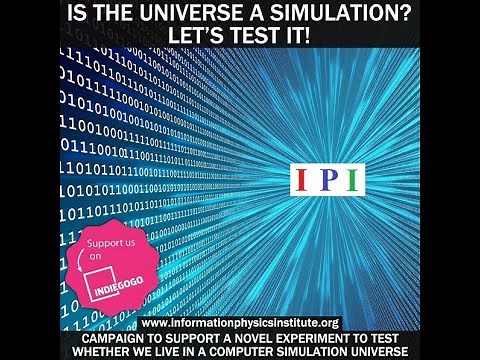 Melvin Vopson - Talking about Information Physics