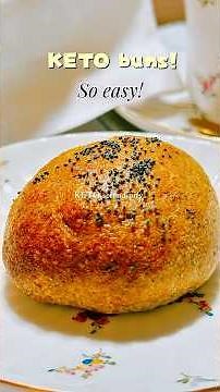 Keto Buns — A Recipe That Always Works | Low-Carb Bread Without Flour or Yeast! | Life-saver recipe!