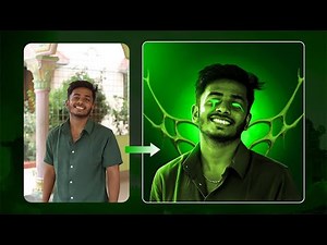 How to make a awesome profile picture in Photoshop || Learn Graphic Design with me