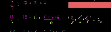 Creating mixed numbers with fraction division