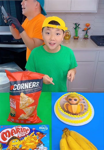 Chimpanzini Bananini Cake vs Ice Cream Challenge