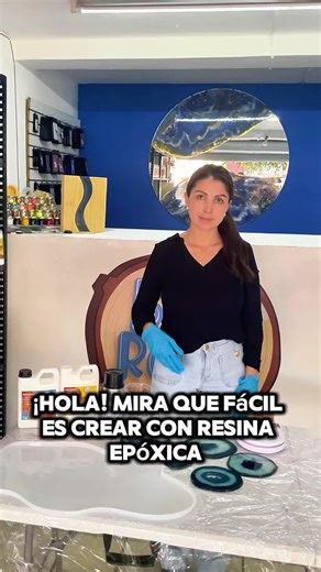 Creación fácil con resina epóxica Resiplus