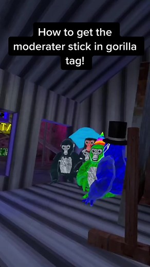 Unlock the Moderator Stick in Gorilla Tag