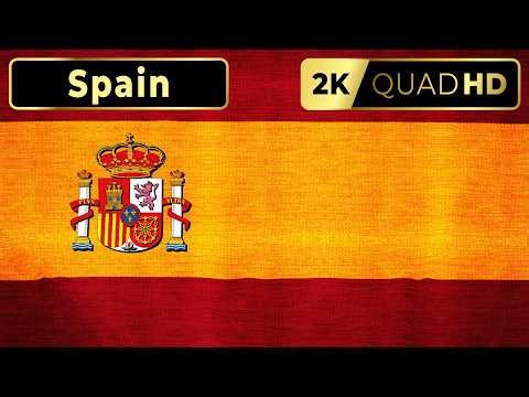 Spain | España: Himno y Bandera | Spanish National Anthem & Flag | 2K Animation