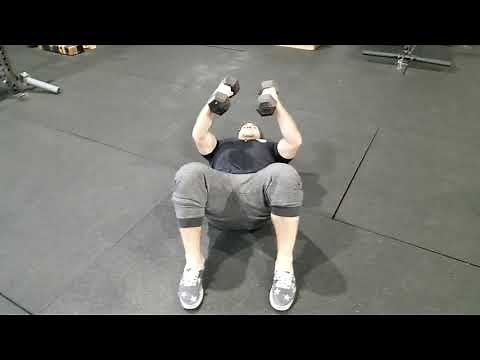 Dumbbell Floor Chest Flys