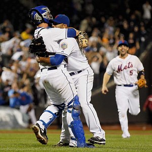 Nine years ago today, Johan Santana tossed the first no-hitter for the Mets. 🙌 | MLB