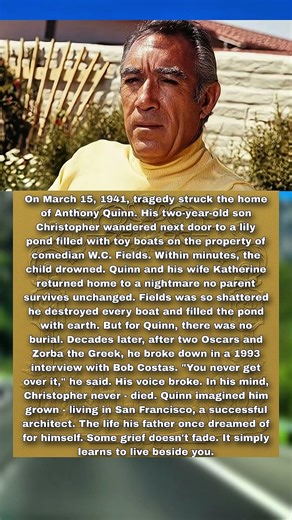 His Son Died at Two. Anthony Quinn Never Let Him Go.