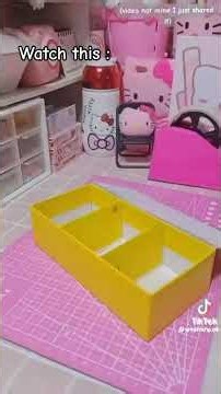 pintresty mini pink locker organizer #diy #yt #short