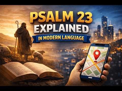 Psalm 23 Explained In Modern Language