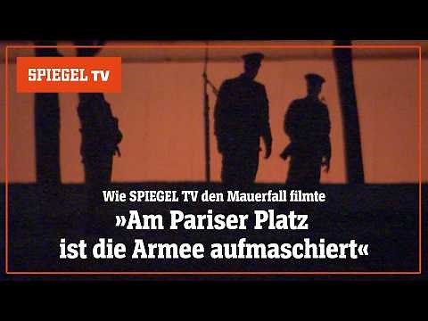 Mauerfall exklusiv – SPIEGEL-TV-Reporter kommentieren Originalmaterial vom 9. Nov. 1989 | SPIEGEL TV
