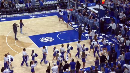 Here's "The Untouchables" being honored before last night's game!! (Video Credit: UK Athletics) | Bluegrass Sports Nation