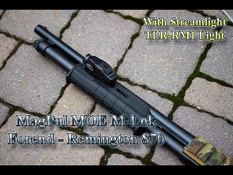 MagPul MOE M-Lok Forend - Remington 870 Install