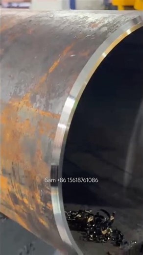 Automatic chamfering machine for tube beveling and end chamfering