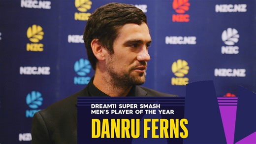 2K views · 30 reactions | Proud to be an Ace! Hear from Danru Ferns about his path to Auckland and to being named this summer's Men's Dream11 Super Smash Player of the Season and helping the Aces to a title win. #ANZNZCAwards | Super Smash | Facebook