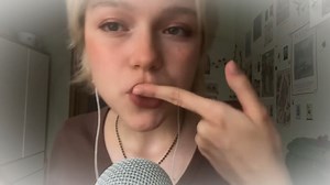 【耳机】💋👐鼻环小姐姐快速吐字和舌頭點擊