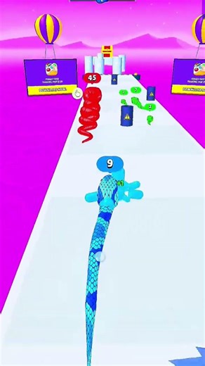 Impossible Snake Run Level#shortsviral