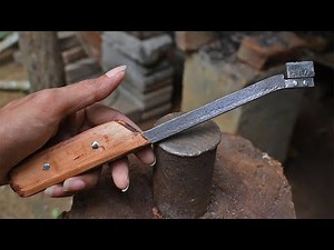 Making Checkering Tool From Spring Steel and Iron