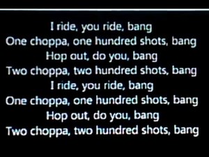 Swimming pools-kendrick lamar LYRICS