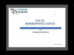 FR: IAS 23: Borrowing Costs