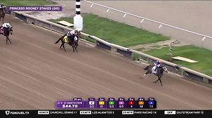 HAULIN ICE ($7.00) iced out the field in the $200,000 Princess Rooney Stakes (G3) at Gulfstream Park. The 4YO filly earned her entry into the Breeders' Cup World Championships F&M Sprint with this Lanes End Farm's #WAYI! Edgardo Zayas rode for trainer Saffie Joseph Jr. | FanDuel Racing