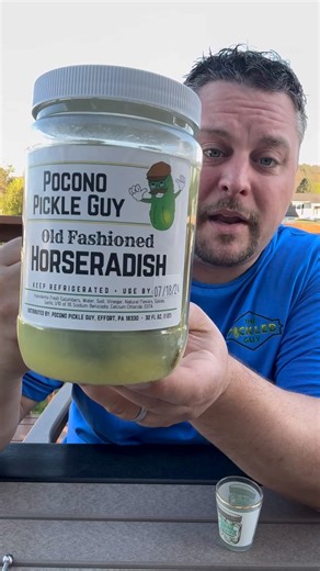 Pocono Pickle Guy Old Fashioned Horseradish Pickles #picklereview #brinetime #horseradishpickles | The Pickled Guy