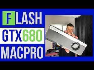 How to flash an nVidia GTX680 to have a macOS boot screen