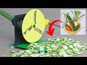 Angle Grinder HACK - How To Make A Diy Electric Vegetable Cutter Without Welding | DIY