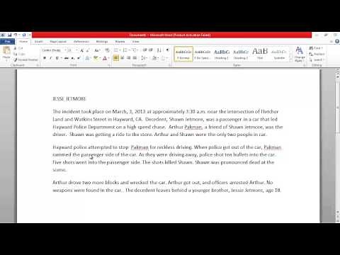 How To Write A Statement of Facts | Fishbowl Interns Clerks | Law Offices Of John Burris