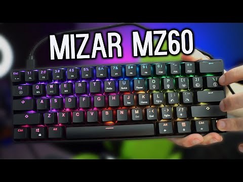 Mizar MZ60 Luna Review: $60 Hot Swappable Mechanical Keyboard
