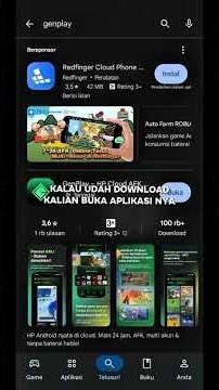 cloud gratis #cloudgaming #genplay #cloudphone #roblox #stealanegg #gratis #afk