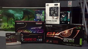 Nueva PC CUSTOM FULL GIGABYTE. Build: Intel Core i5 6600k - Z270 GAMING K3 Gigabyte - 16GB RAM DDR4 2x8 Avexir Blitz Led Series - Gabinete Sentey Shield v2 - Fuente 600w 80 Plus EVGA - Disco 1TB WD Caviar Blue - SSD 120GB Corsair- Cooler 212 Evo Cooler Master - GTX 1070 8GB GDRR5 GAMING G1 ROCK GIGABYTE. Somos local a la calle, nos encontramos en Alsina 1554 Florida, Vicente López. Consultas, precios y presupuestos por Mensaje Privado. Tel: 4796 5607 | Hyper Gaming