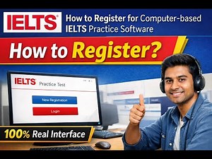 How to Register for Computer-based IELTS Practice Software | 100% Real Interface | Bangla