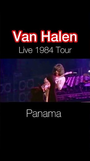 Van Halen - Panama (Live 1984 Tour) #vanhalen #eddievanhalen