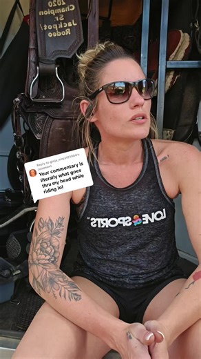 Replying to @ginja_ninja101084 you can't train those muscles if you can't get in a position to use them. yall I couldn't walk for a week after tying up them fenders. and now I don't even remember they are there. it feels natural sitting that way. Just cheap options to start breaking those bad habits I wish I woulda started a year ago 😬😅 #barrelracing #cargirlcj #muscles #cheaphacks #horses