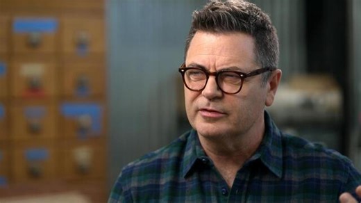 Nick Offerman uses woodworking skills to help young people