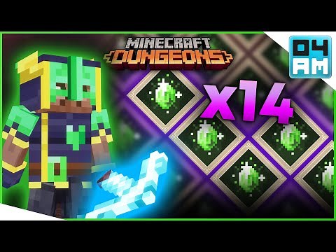 IMPOSSIBLE! Full Prospector Enchantment Build Showcase in Minecraft Dungeons