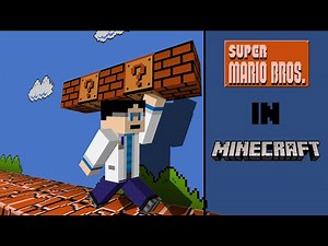 Super Mario Maker Created in Minecraft