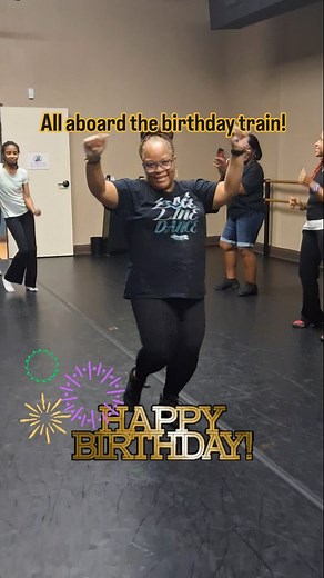 All aboard the birthday train! Celebrating November birthdays. Cheers 🥂 to many more blessed and beautiful years ladies!!! 🎉💛🙏 *We do not own the rights to this song. #gracefulsolesdance #linedance #danceparty #happybirthday #November #Dallas #Plano | Graceful Soles Dance Studio
