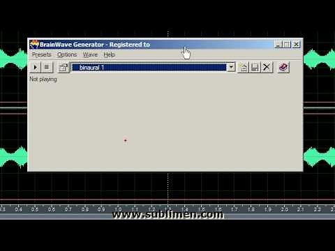 Brainwave Generator (BwGen08) Binaural + Monaural Beat