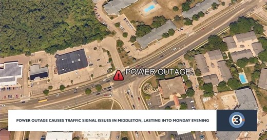 Power outages causes traffic signal issues