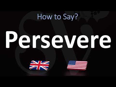How to Pronounce Persevere? (2 WAYS!) UK/British Vs US/American English Pronunciation